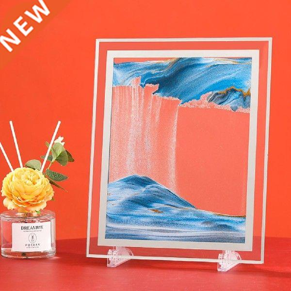 Home Decor 3D Quicksand Creative Hourglass Decor Art Office