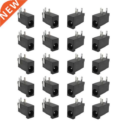 5-20Pcs DC002 3.5 x 1.3mm DC Power Jack Socket Connector 3 P