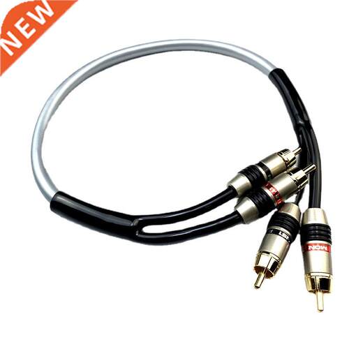 Liton Pure Copper RCA Cable Hifi Audio Line Gold Plated Plug
