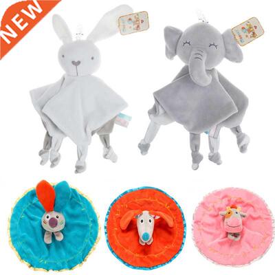 Baby Comforter Toys Plush Bunny Elephant Sleeping Towel Mo
