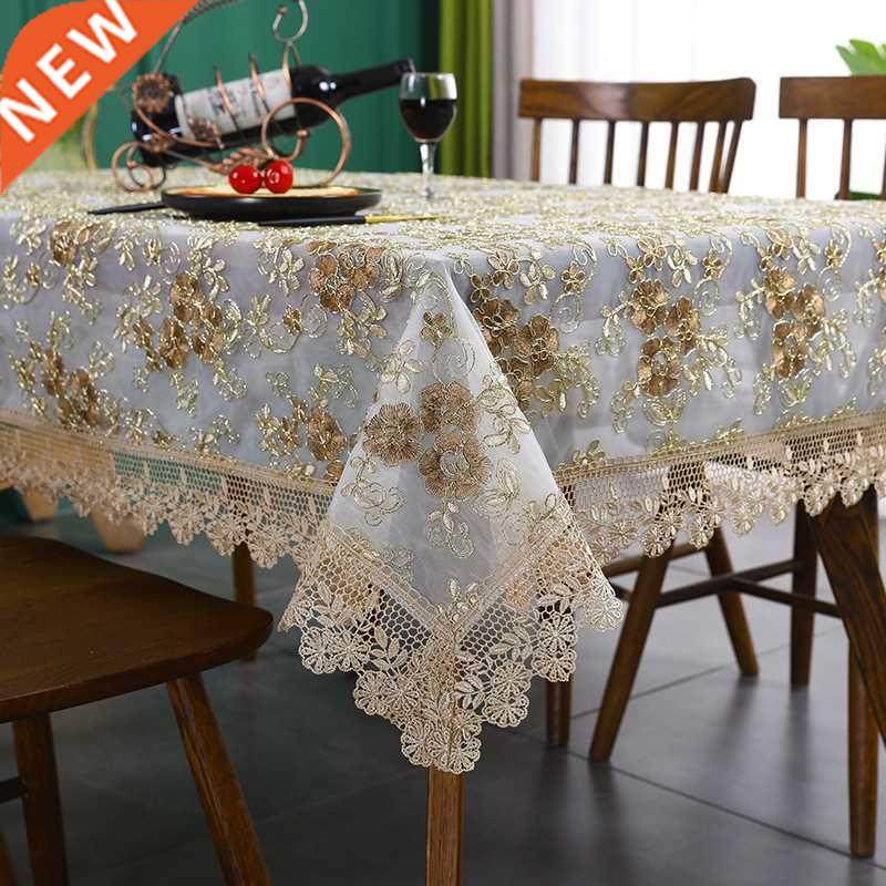 table-cloth luxury lace embroidery table cloth for home hote