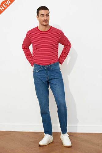 ndyol Men 'S Essential Fit Jeans TMNSS21JE0058
