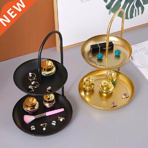 Nordic Luxury Jewelry Display Rack Iron Art Organizer For