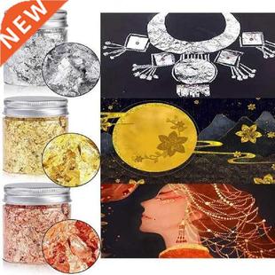 1 Bottle Foil Paper Shiny Nail Foil Women Nail Imitation