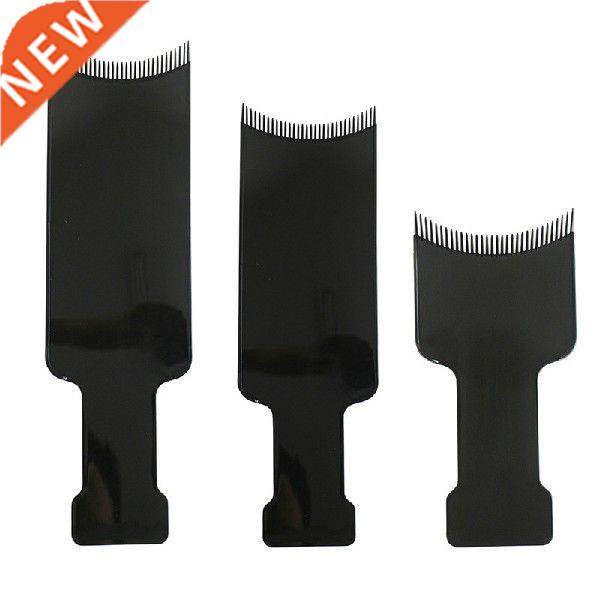 1pc black professional plastic salon hair coring dyeing