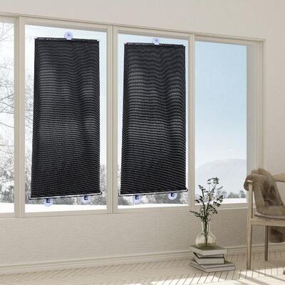 Shades Blinds Window Curtain Sunshade Roller Suction