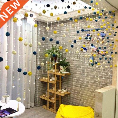 Nordic creative handmade rattan ball crystal bead for