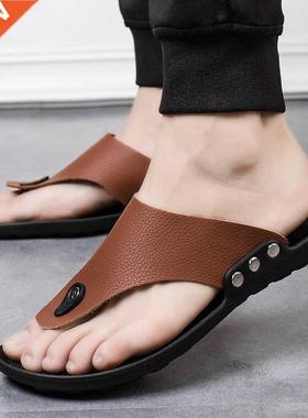 YRZL Massage Flip-flops Summer Men Slippers Beach Sandals Co