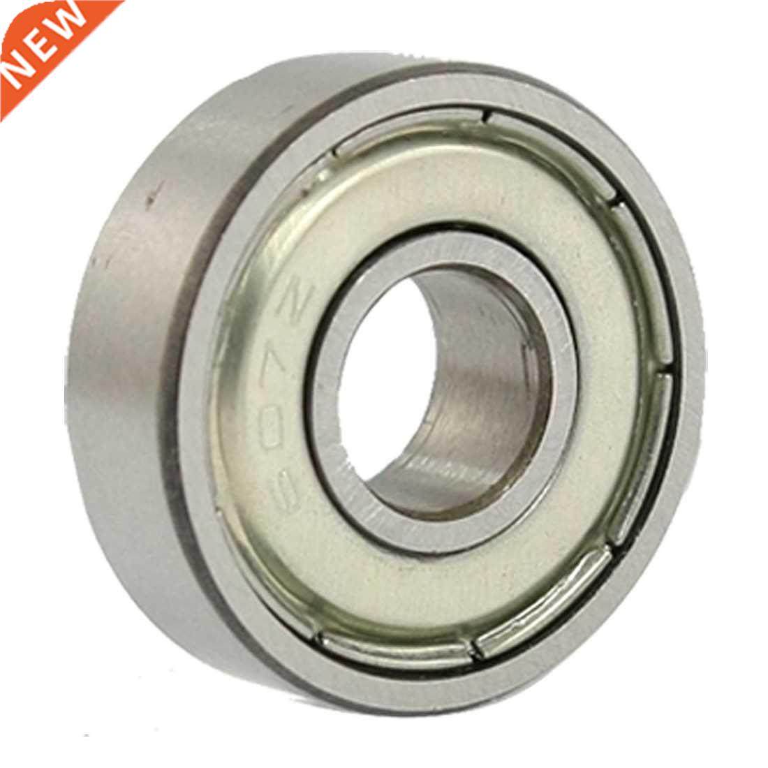 607Z 7 x 19 x 6mm Shielded Deep Groove Ball Bearings 5 Pcs