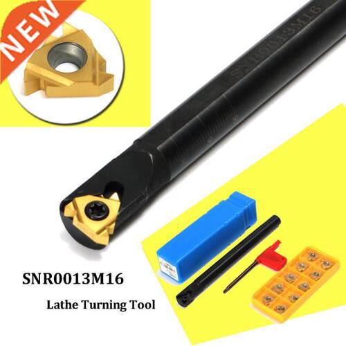1 Set SNR0013M16 CNC Tool Holder Boring Bar + 10pcs 16IR AG6