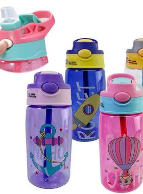 Kids Water Sippy Cup Creative Cartoon Baby Feeding Cups with