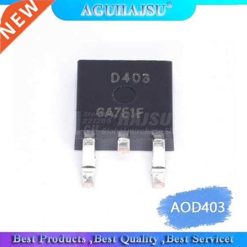 10pcs AOD403 TO-252 D403 TO252 30V 85A P channel MOSFET