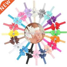 10Pcs Newborn Baby Girl Headband Infant Toddler Bow Hair Ban