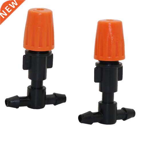 360 Degree Misting Nozzles Barbed 4/7mm Hose Connector Garde