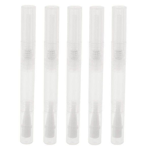New 5Pcs Empty Twist Pen Cosmetic Container Lip Gloss
