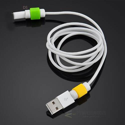 100PCS/Pack Data Line Saver For Lightning Cover USB to