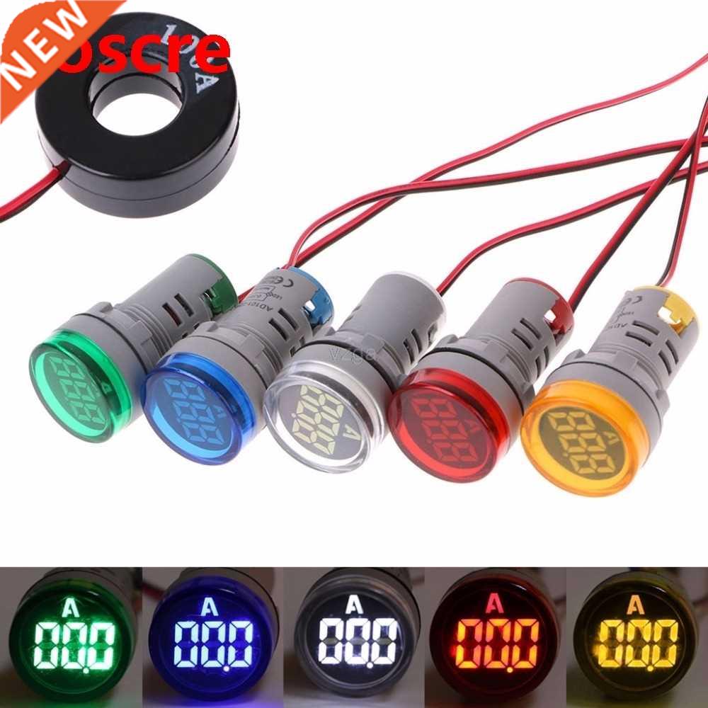 AC220V 22mm Digital Ammeter 0-100A Current Monitor Meter Sig