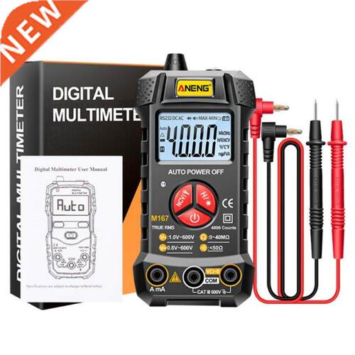 Portable Multimeter Voltmeter Ammeter Ohmmeter TRMS 4000 Cou