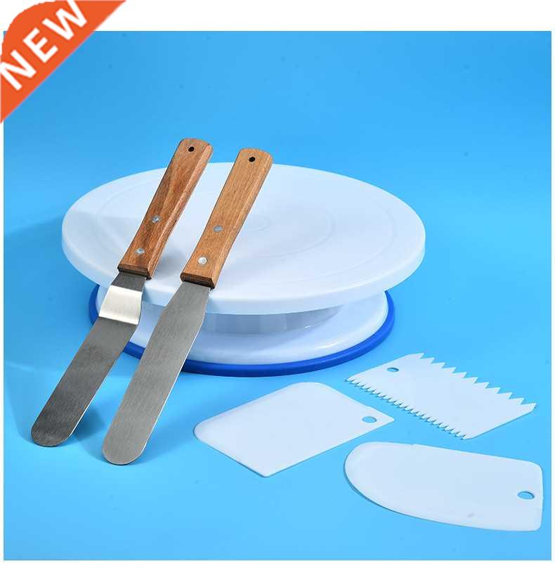 DIY Cke Turntble Crem Decortion ccessories Sptul Set