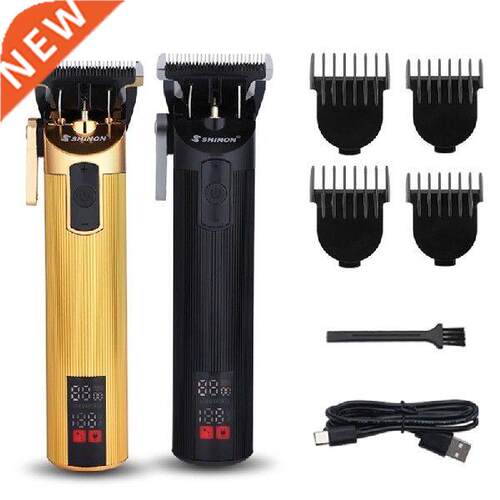 Wireless Barber  Hair Clippers Low Noise Hair Trimmers with