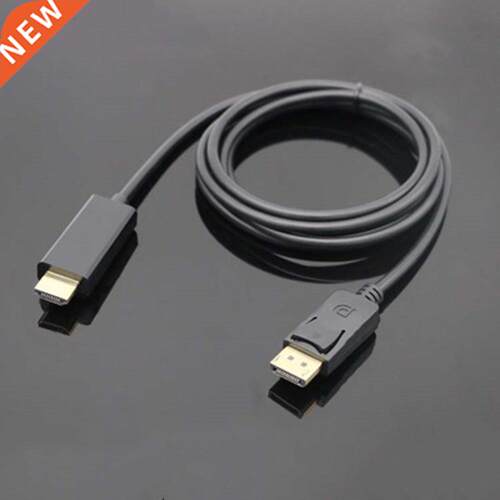 1.8M Display Port DP Male to HDMI Cable Adapter Lap PC