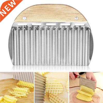 Stainless Steel Potato Chip Slicer Dough Vegetable Fruit Cri