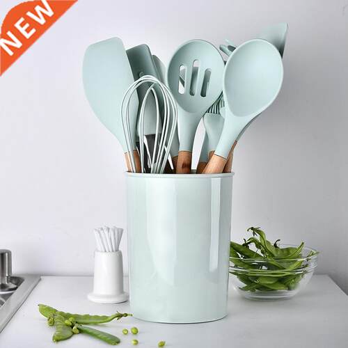 Cooking Tools Set Premium Silicone Utensils Set Turner Tongs