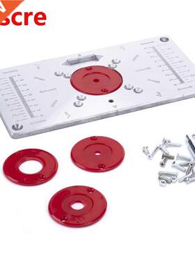 Aluminium Router Table Insert Plate Woodworking Benches Tabl