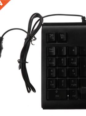 Three Colors RGB Backlit USB Wired Keyboard Waterproof Numbe