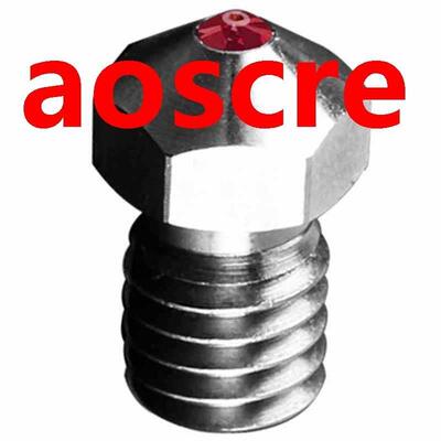 Mk8 Ruby Nozzle 0.4mm 1.75mm Nozzles High Temperature for PE