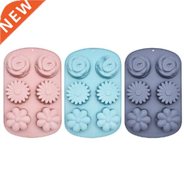 Exquisite Flower Molds D Handmade Soap Bar Craft Kitchen