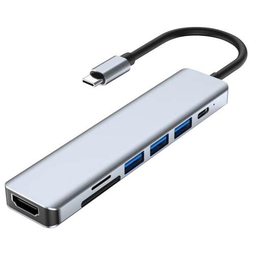 Type C USB Hub Dex Station HDMI-Compatible Hub USB 3.0 PD Ch