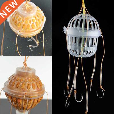 1Pcs Fishing Hooks Explosion Baits Cage Sea Box Hook Monster