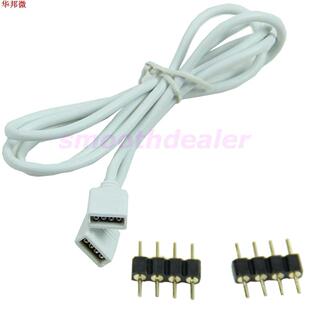 1m LED SMD 3528 5050 RGB Strip Wire 4 Pin Extension Cable Co