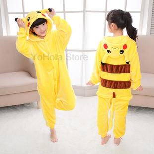 Pikachu Onesies Kigurumi for Kids Pijama Baby Boys Pyjamas A