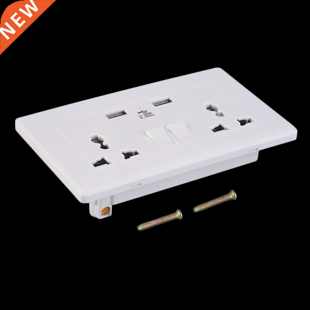1000mA Wall Socket USB Port Outlets Plate Panel Plug