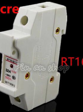 1PCS RT18-32 1P 10x38mm AC 380V 32A 1 Poles DIN Rail Mount