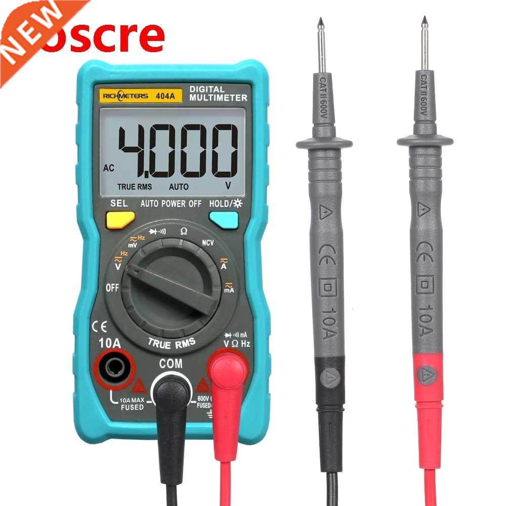 404A Digital Multimeter Auto-Ranging Ammeter True-RMS Smart