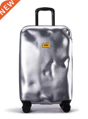 Women's Rotating Suitcase 20-Inch Rolling Trolley Ca