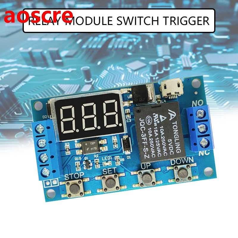 Timer Module Relay Module Trip Delay Switch Circuit Timer Cy