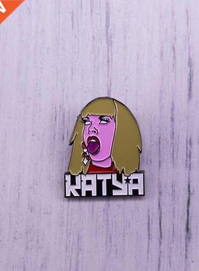 Katya Zamolodchikova Enamel Pin American Drag Queen Actor C