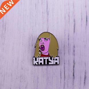 Katya Zamolodchikova Enamel Pin American Drag Queen Actor C