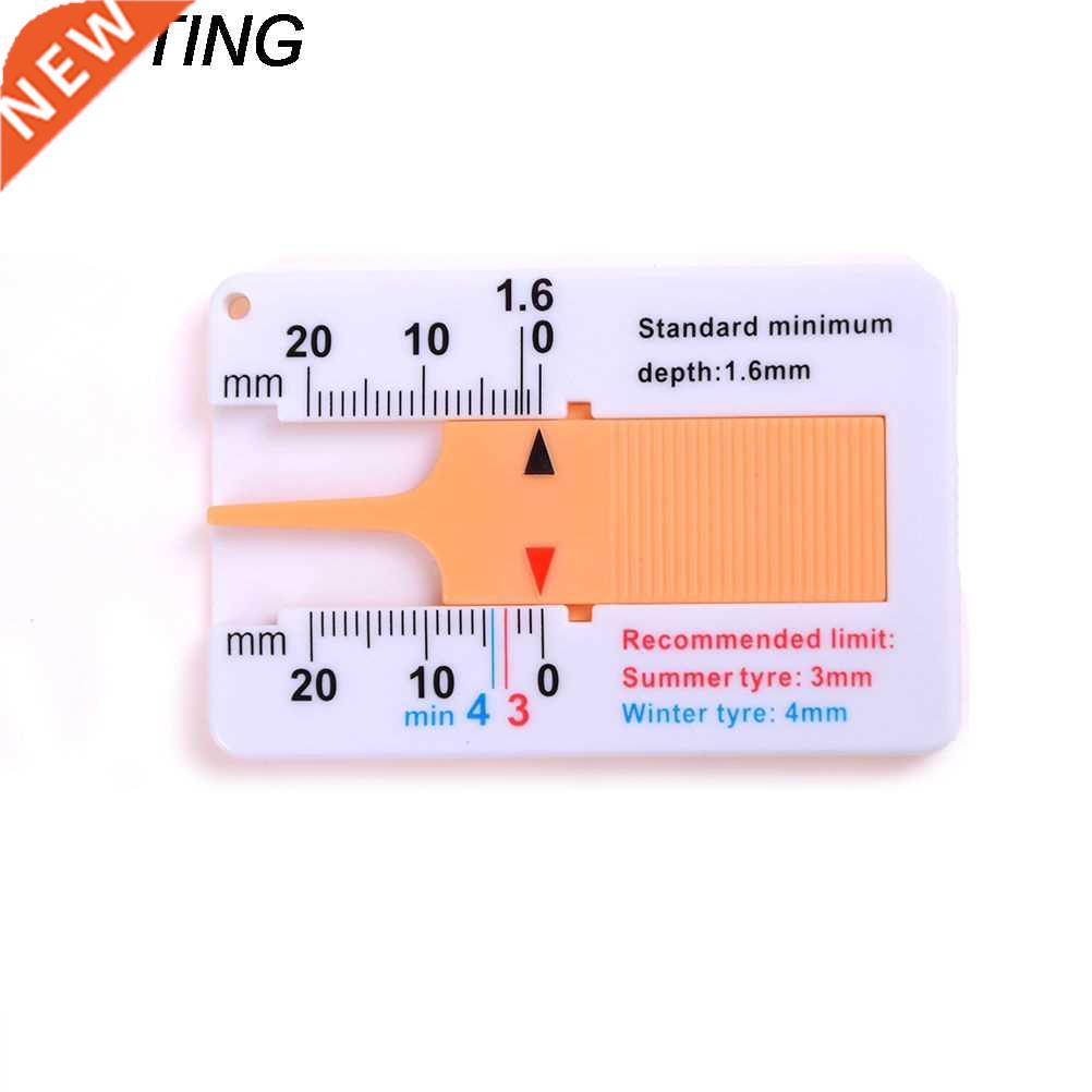 1Pc Tyre Tread Depth Gauge Car Motorcycle Trailer Van Wheel