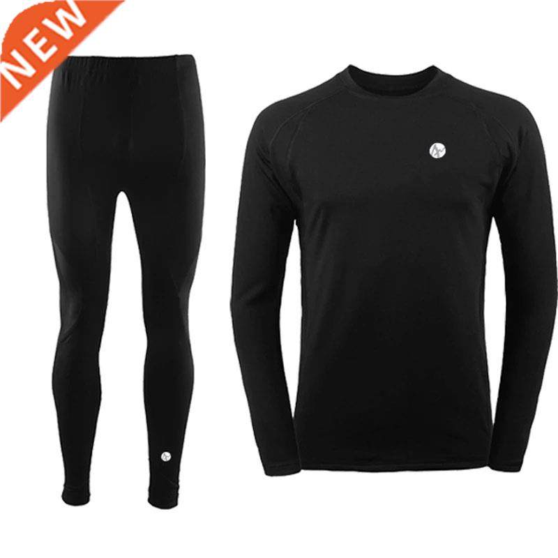 2021 New Wnter Men Thermal Underwear Sets Elastc Warm Flee