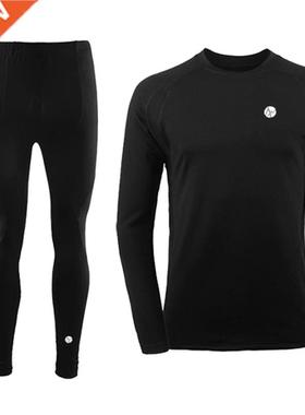 2021 New Wnter Men Thermal Underwear Sets Elastc Warm Flee