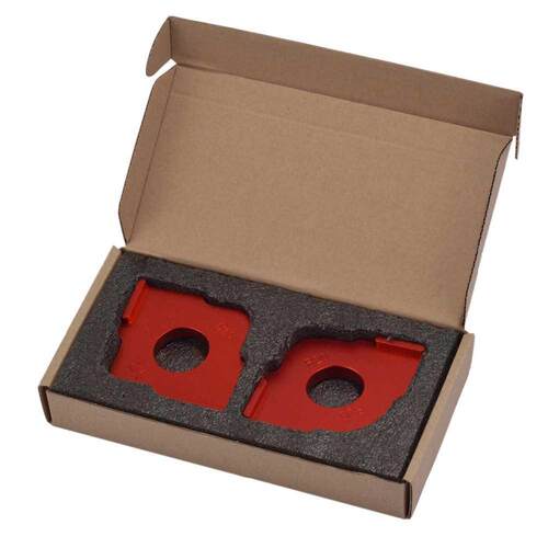 2 pcs/Set Wood Panel Radius Quick-Jig Router Table Bits Engr