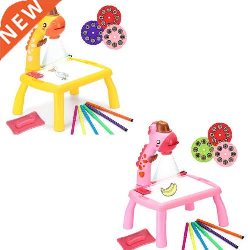 Multifunctional Drawing Board Learning Desk with Music Funct