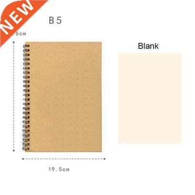 *A5 B5 Spiral Notebook Journal Drawing Notebook Daily Weekly