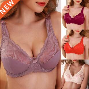 Plus Woman Size Bralette For Bra Ultrathin 2021 Pus Lace New