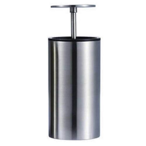 Automatic Stainless Steel Toothpick Holder-Metal Round Tooth